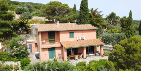 Porto S. Stefano Villa in località La Grotta con bella vista mare