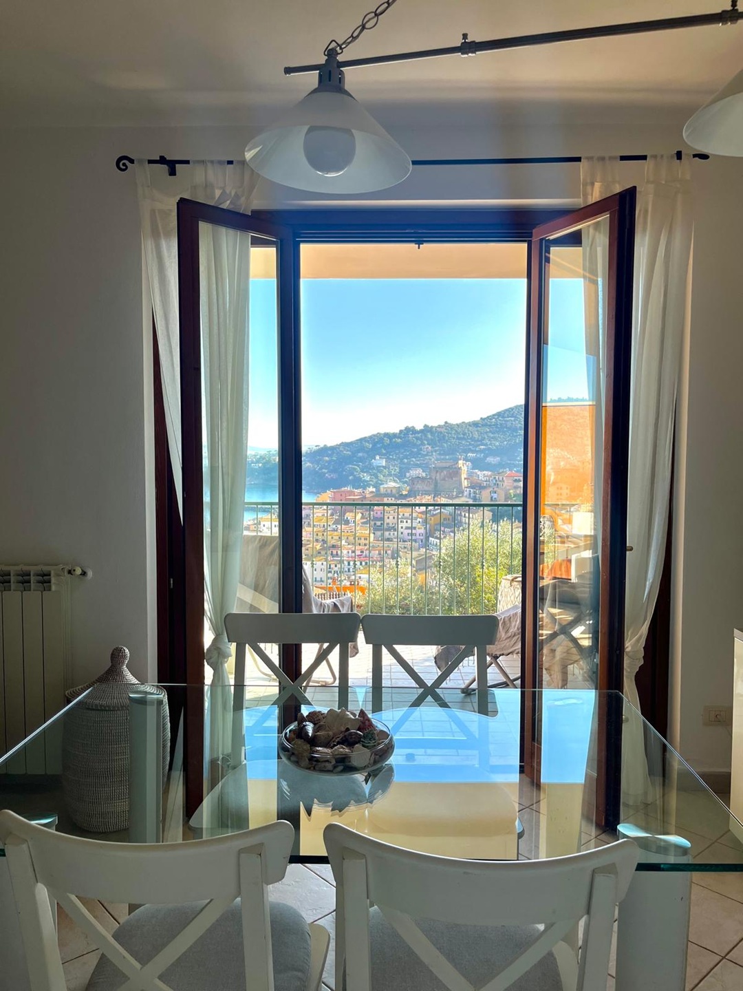 Porto S. Stefano – Appartamento centrale con terrazza vista mare e garage