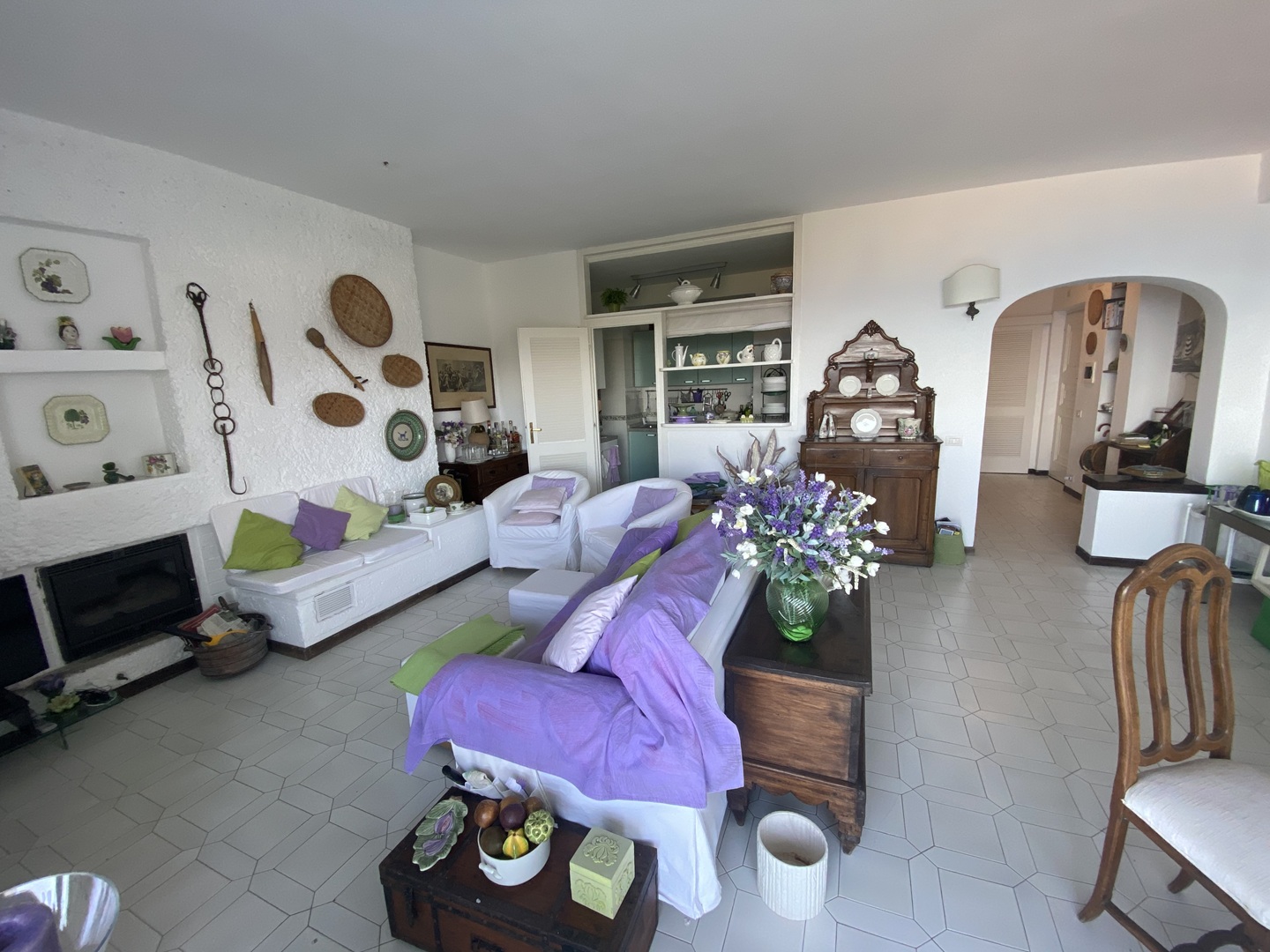 Porto S. Stefano Residence Le Rampe elegante appartamento con terrazza vista mare e posto auto